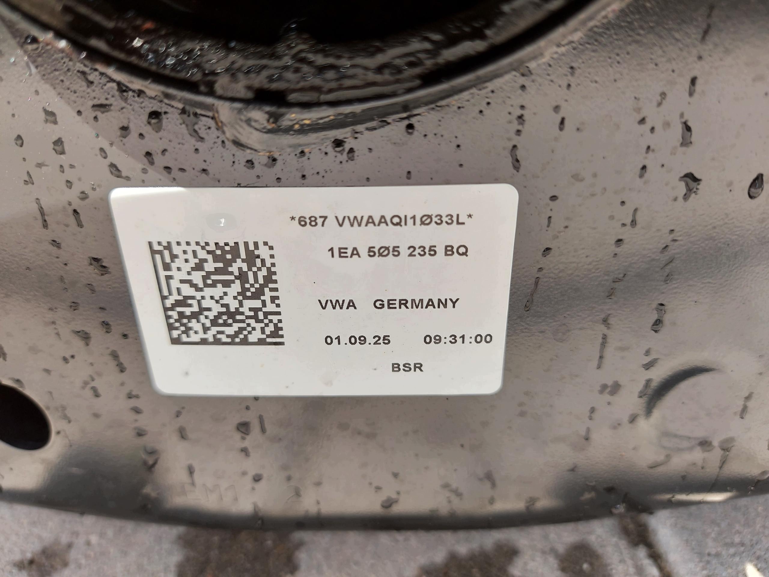 VW ID5 GTX 11E Suspension Arrière Complets