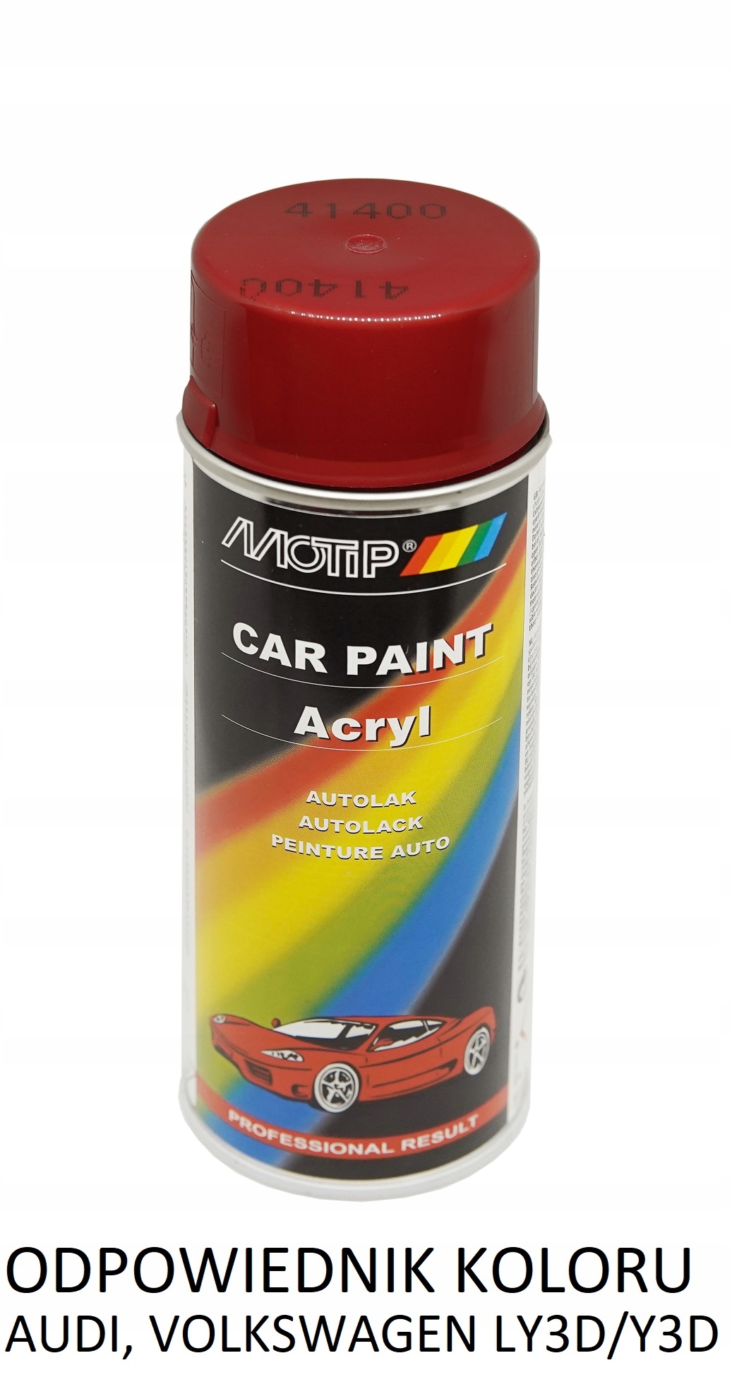 Lakier samochodowy akrylowy 400ml Audi Volkswagen LY3D Y3D Tornadorot