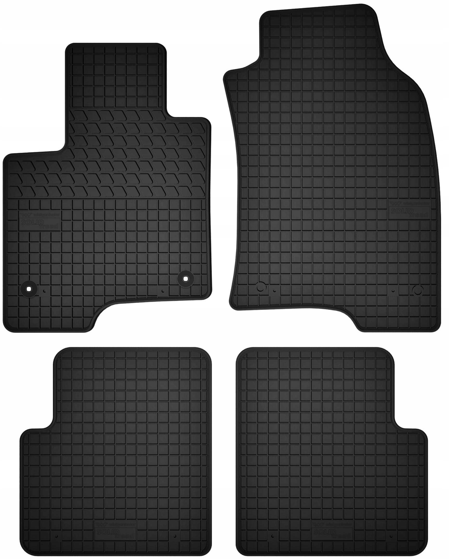 Koberce do auta pro: Fiat Panda III (2012-) stěrače komplet