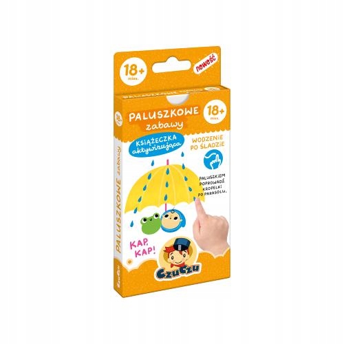 CzuCzu Paluszkowe zabawy dla dzieci 18mies.+