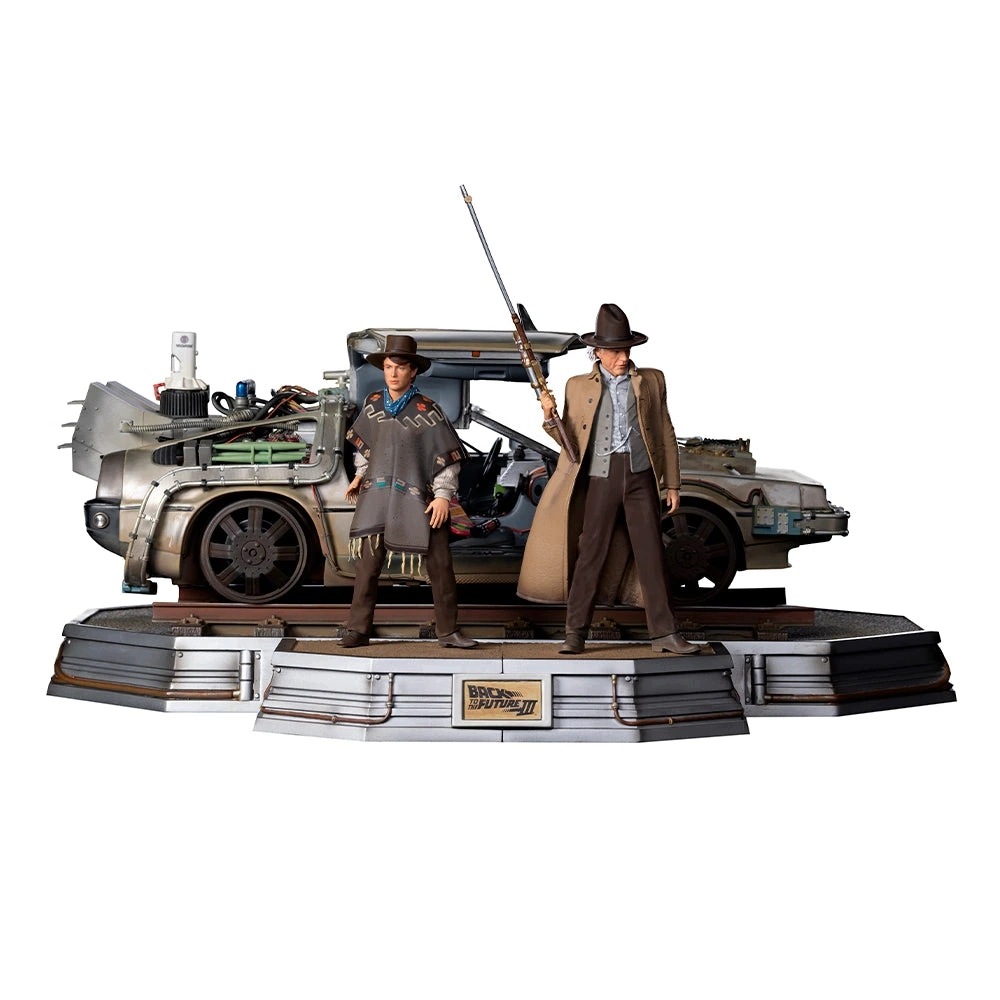 Soška DeLorean Deluxe, Art Scale 1/10, Návrat do budoucnosti