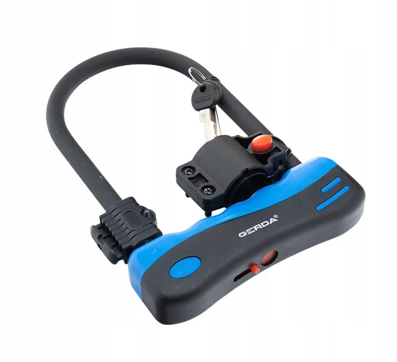 Zapięcie Rowerowe U-lock, Czarny Ultra 245/165S Gerda