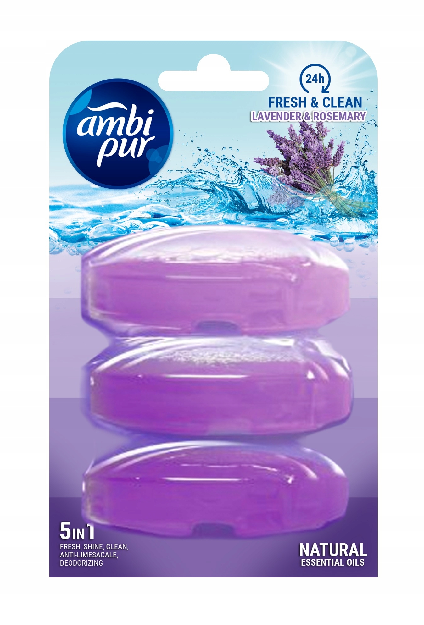 

Ambi Pur Wc Zapas 3x55ml Lavender & Rosemary