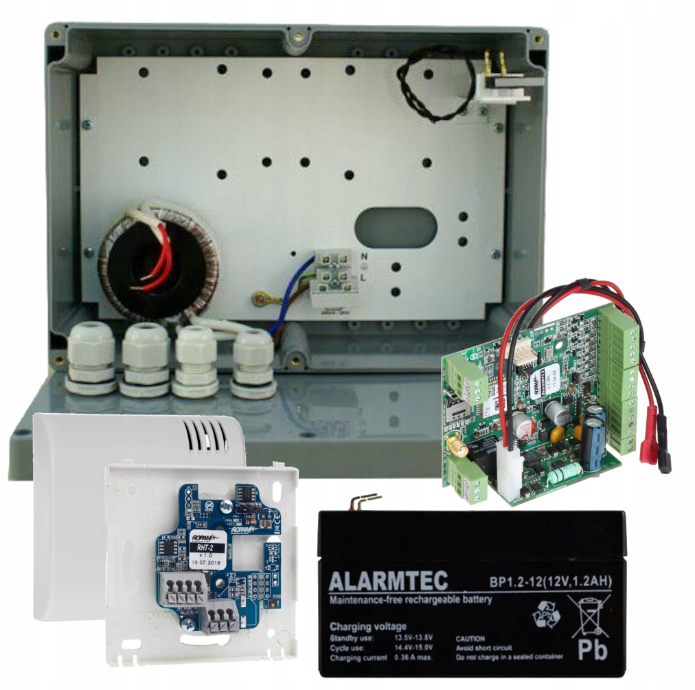 Gsm súprava na kontrolu teploty, vlhkosti Ropam