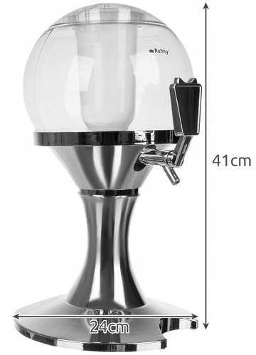 DOZOWNIK DYSTRYBUTOR NALEWAK STOJAK DO PIWA ALKOHOLU 3,5L IMPREZA PREZENT Rodzaj gadżetu stojak na alkohol