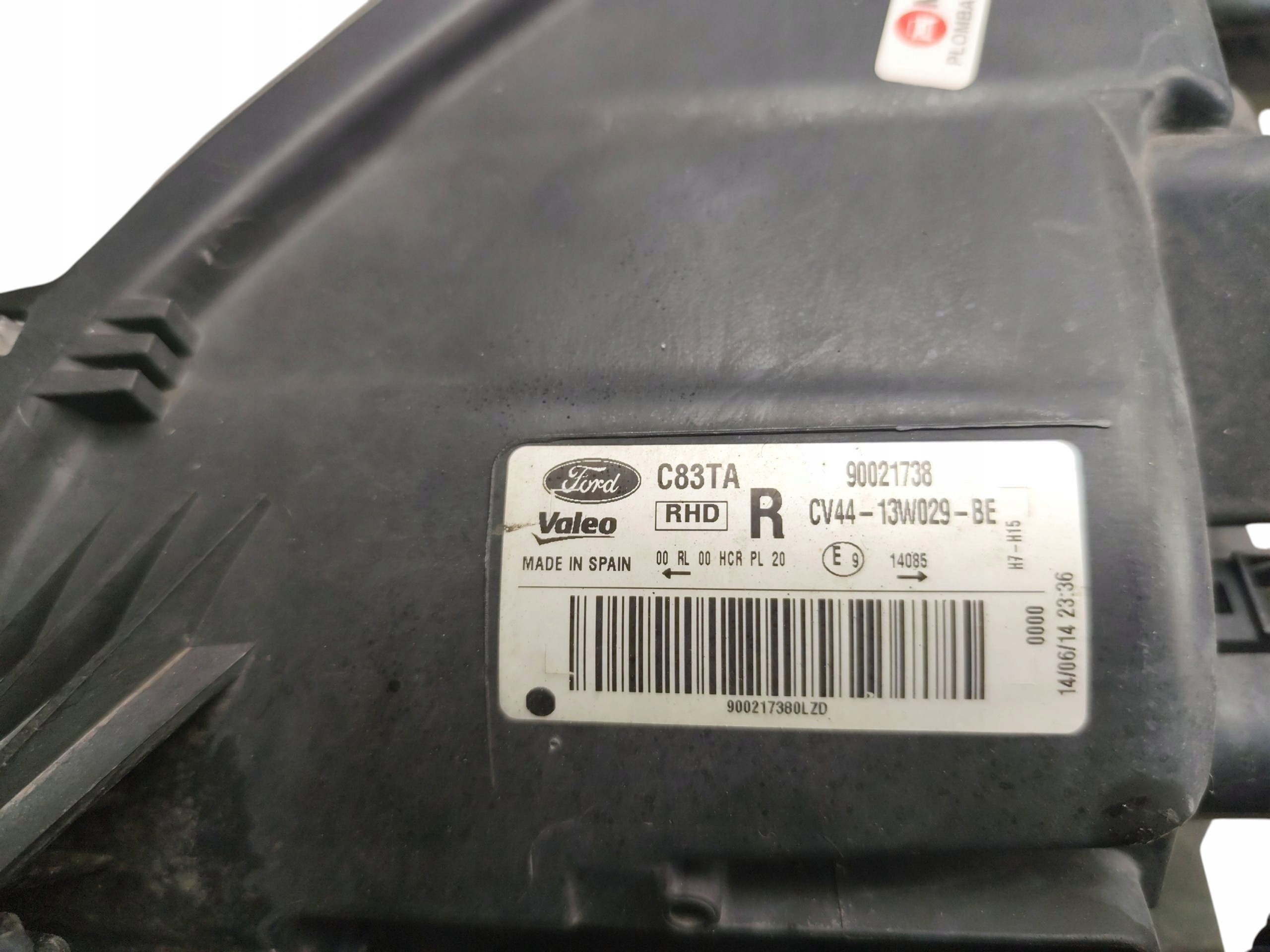 light REFLEKTOR left front FORD KUGA MK2 (12-16) CV44-13W029-BE UK