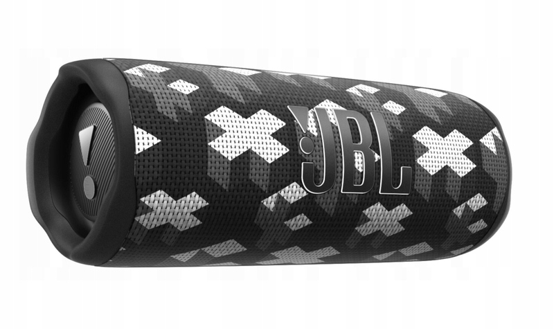 Głośnik przenośny Jbl Flip 6 czarno-biały 30 W, przenośny, wodoodporny