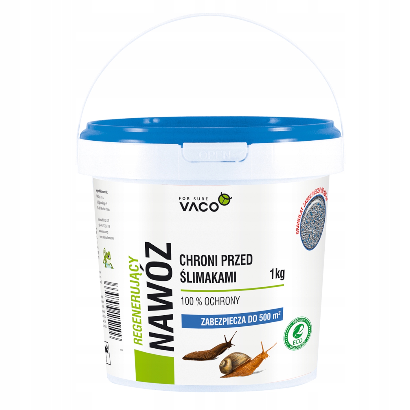 

Granulat Środek Na Ślimaki Eco Nawóz Odstrasza 1kg