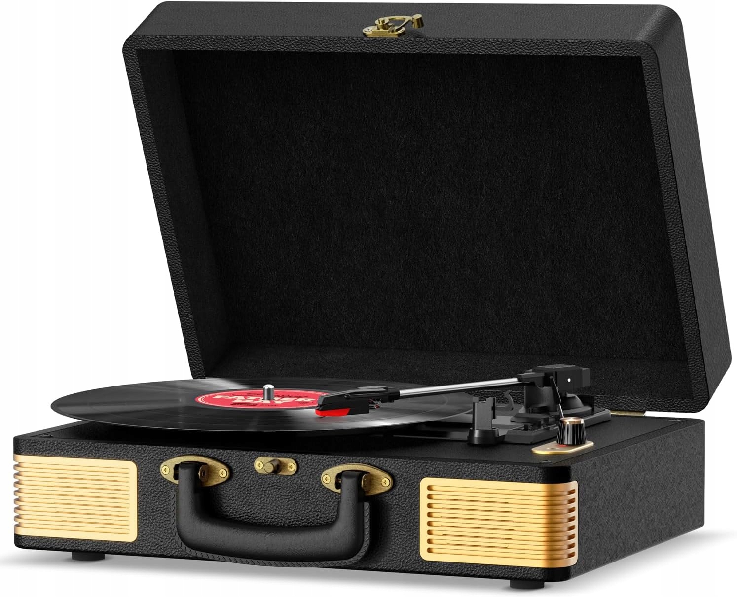 Vinylový Gramofón Fydee A5 Bluetooth Reproduktor Aux Vintage Rca Out Retro Rtv