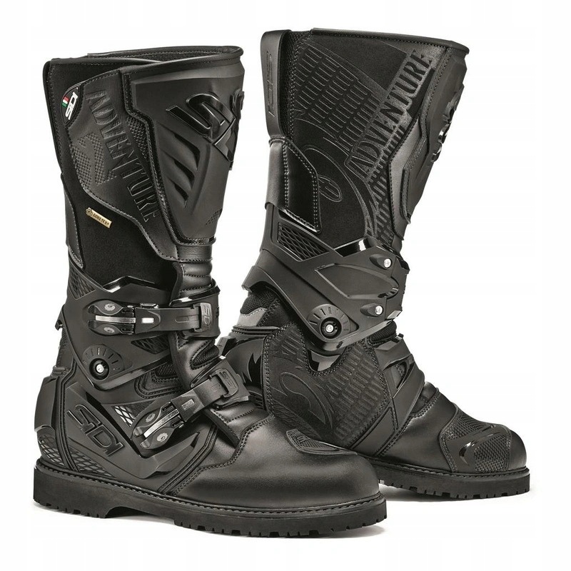 Motocyklové topánky Sidi Adventure 2 Gore-tex Black/black čierna Darčeky