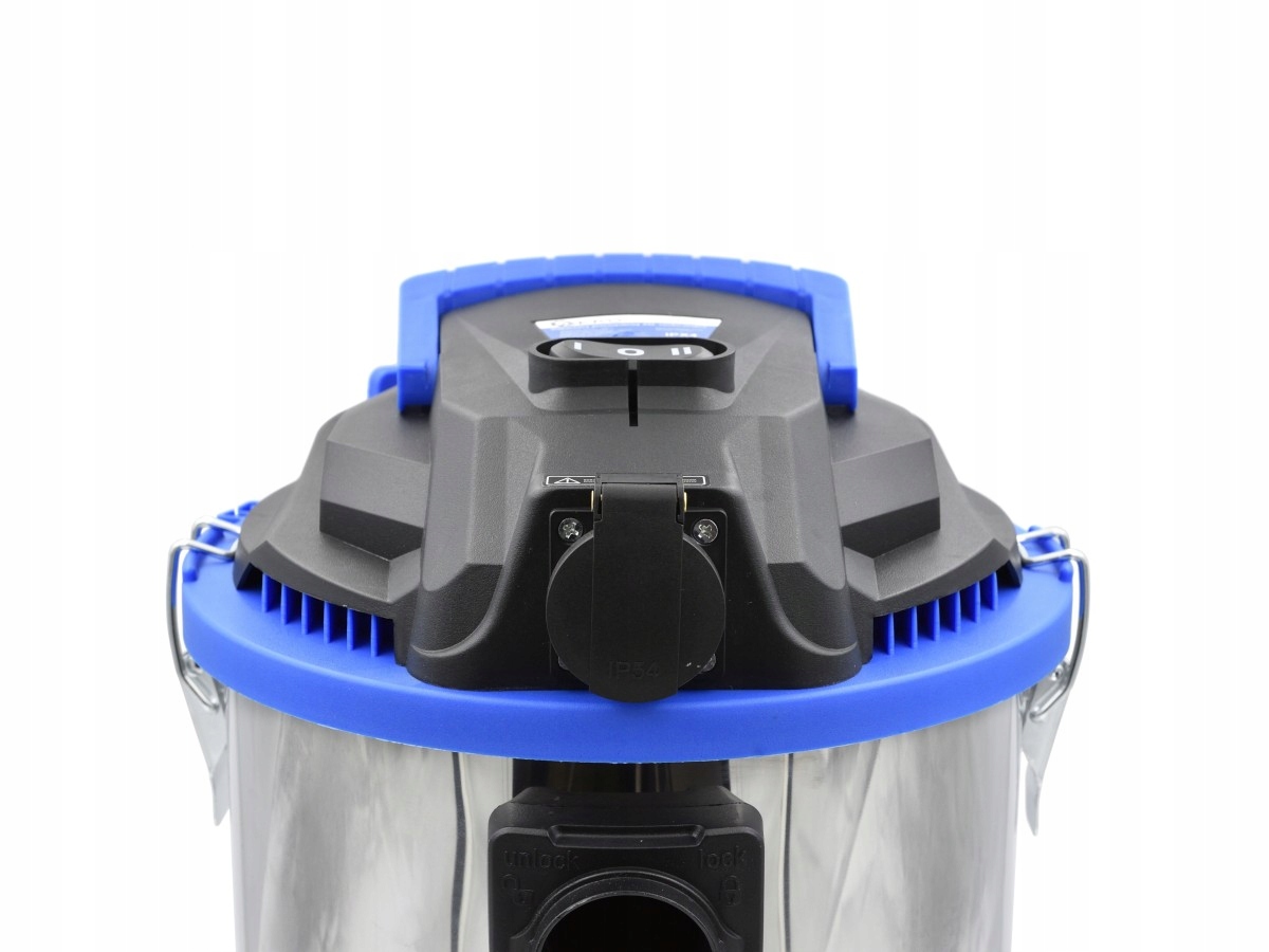 ODKURZACZ PRZEMYSŁOWY NA SUCHO MOKRO 25L 1500W Seria 2020