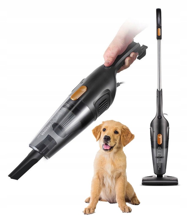 Odkurzacz pionowy Deerma DX115C czarny Szerokość produktu 20.7 cm