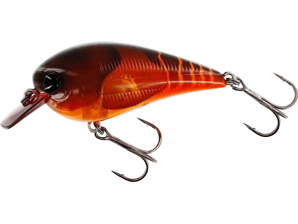 Wobler Westin Bassbite Squarebill 6cm 13g floating Fire Craw