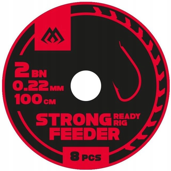Haczyki Wiązane Mikado Strong Feeder 6 Przypony