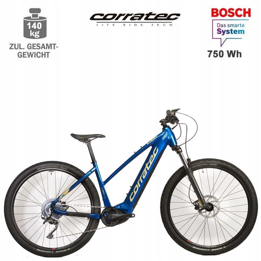 Nowy Corratec E-power X-vert Race 27,5/29" (s) Sram Sx Bosch CX 85nm 625Wh
