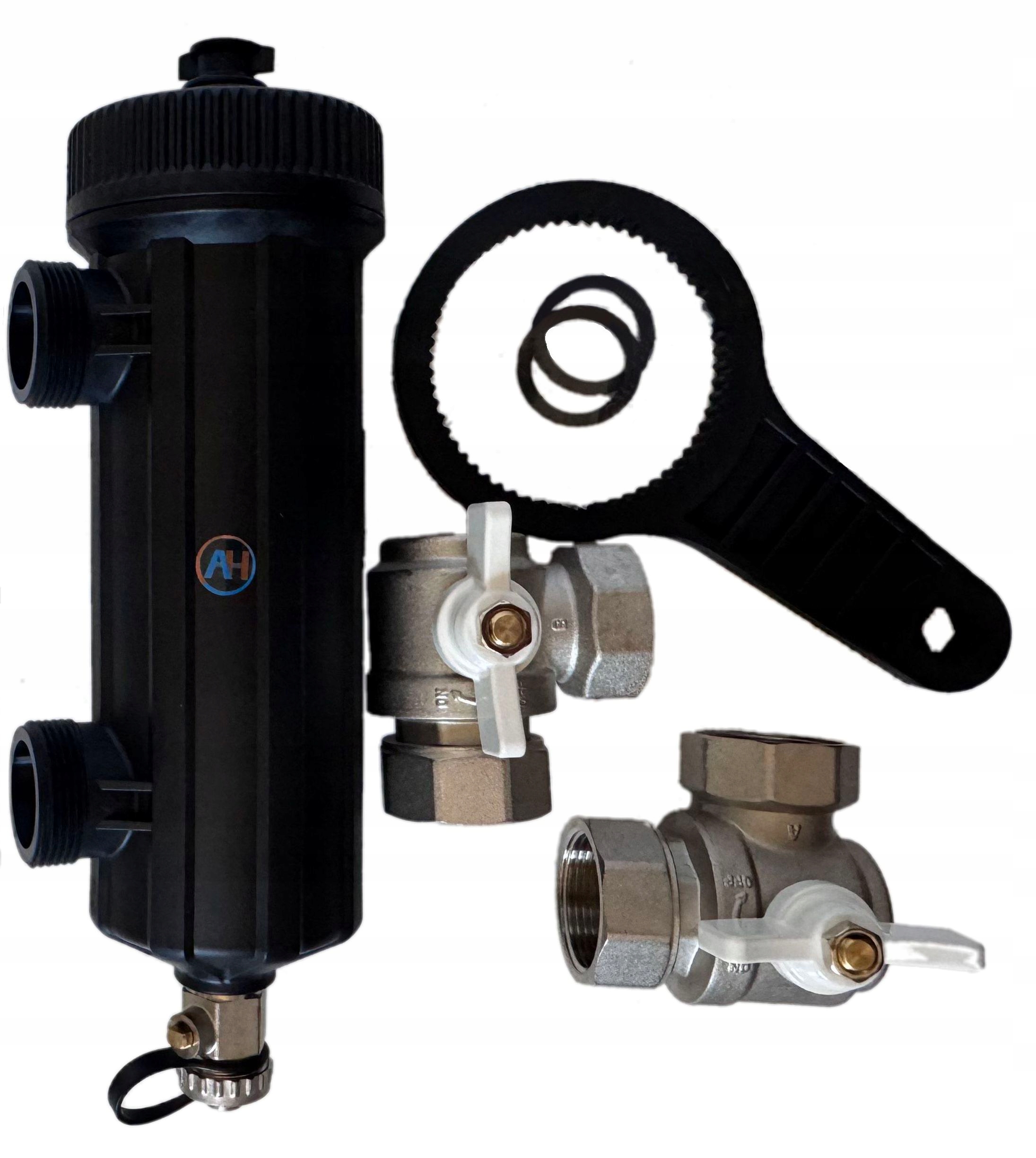 X-home Magnetický Filtr 1 1/4" DN32 Separátor Nečistot Odmulčovač C.o.