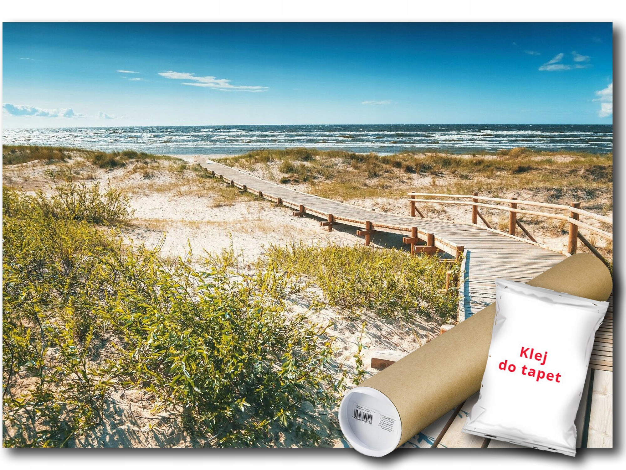 Fototapeta Flizelina Moře Pláž Duny 368x254