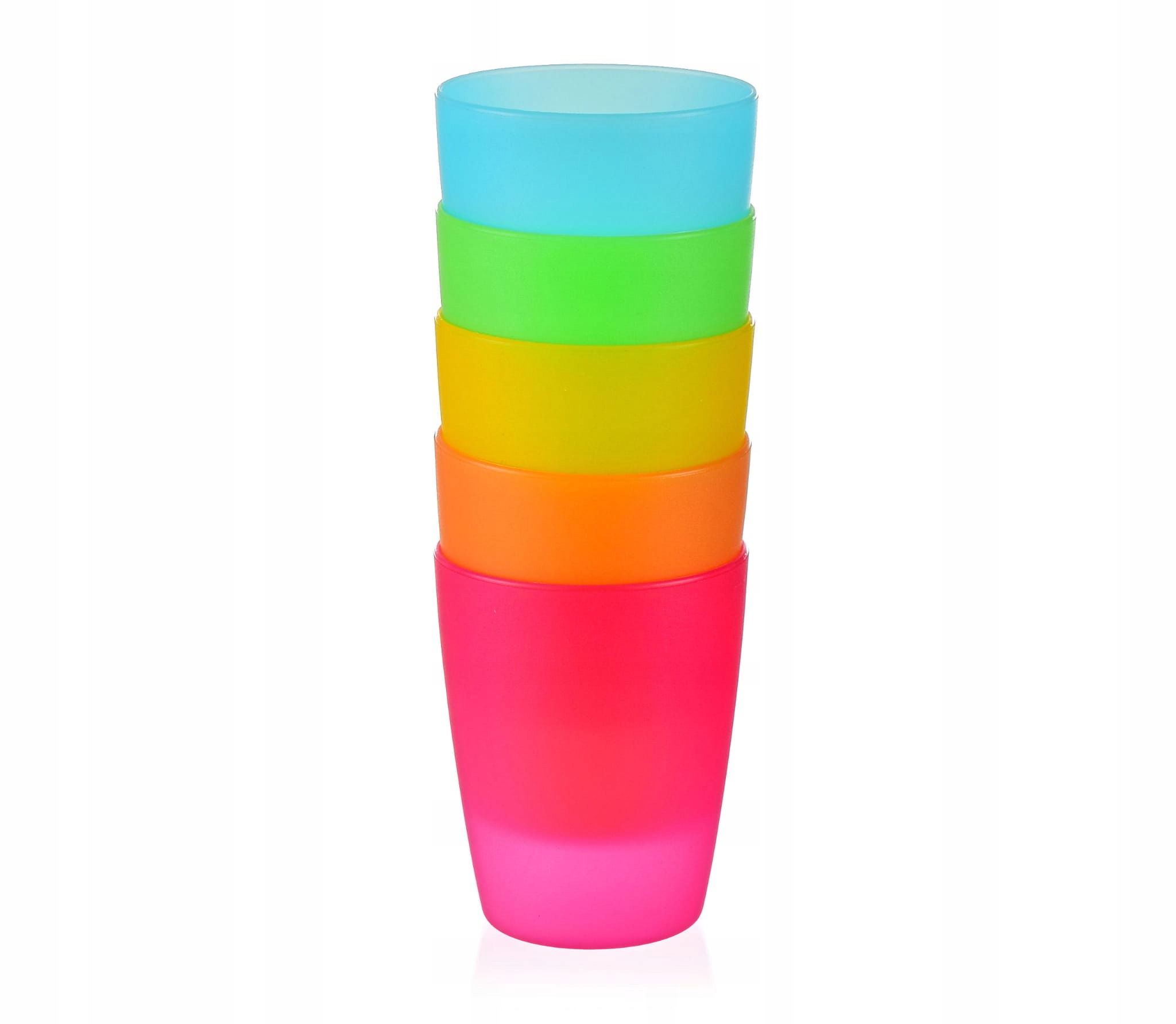 

Kubek Kubki Plastikowe Kpl. 5 Szt 250ML MIX Kolor