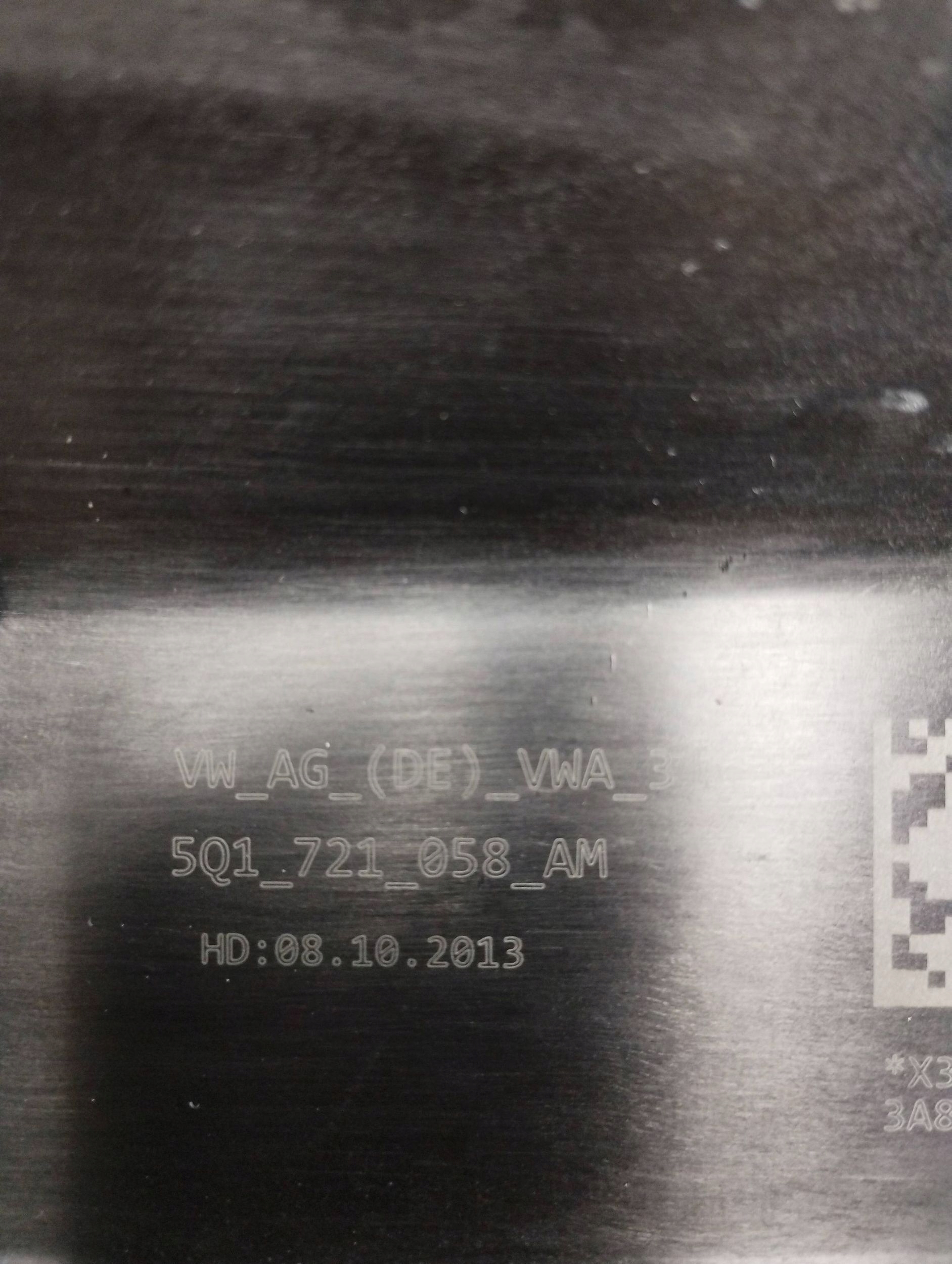 Volkswagen Golf VII pedals support 5Q1721058AM