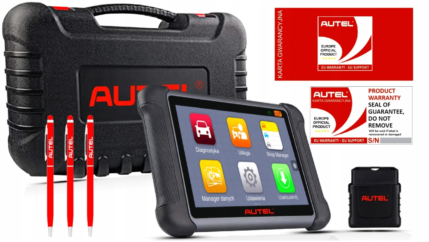 AUTEL MaxiDAS DS808TS TESTER PROGRAMATOR TPMS PL Marka Autel