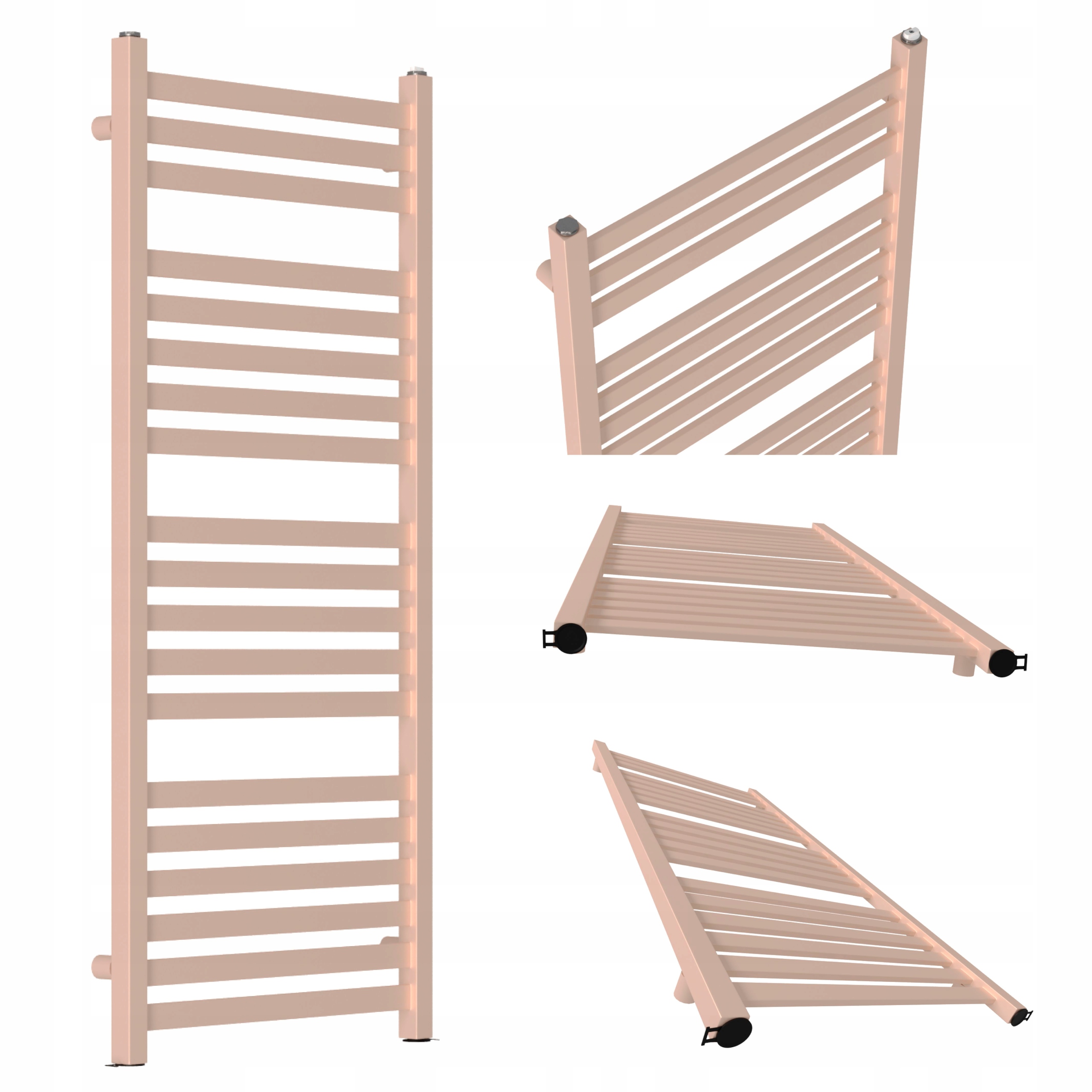 Koupelnový Radiátor Royal 750x530 Zlatý Růžový