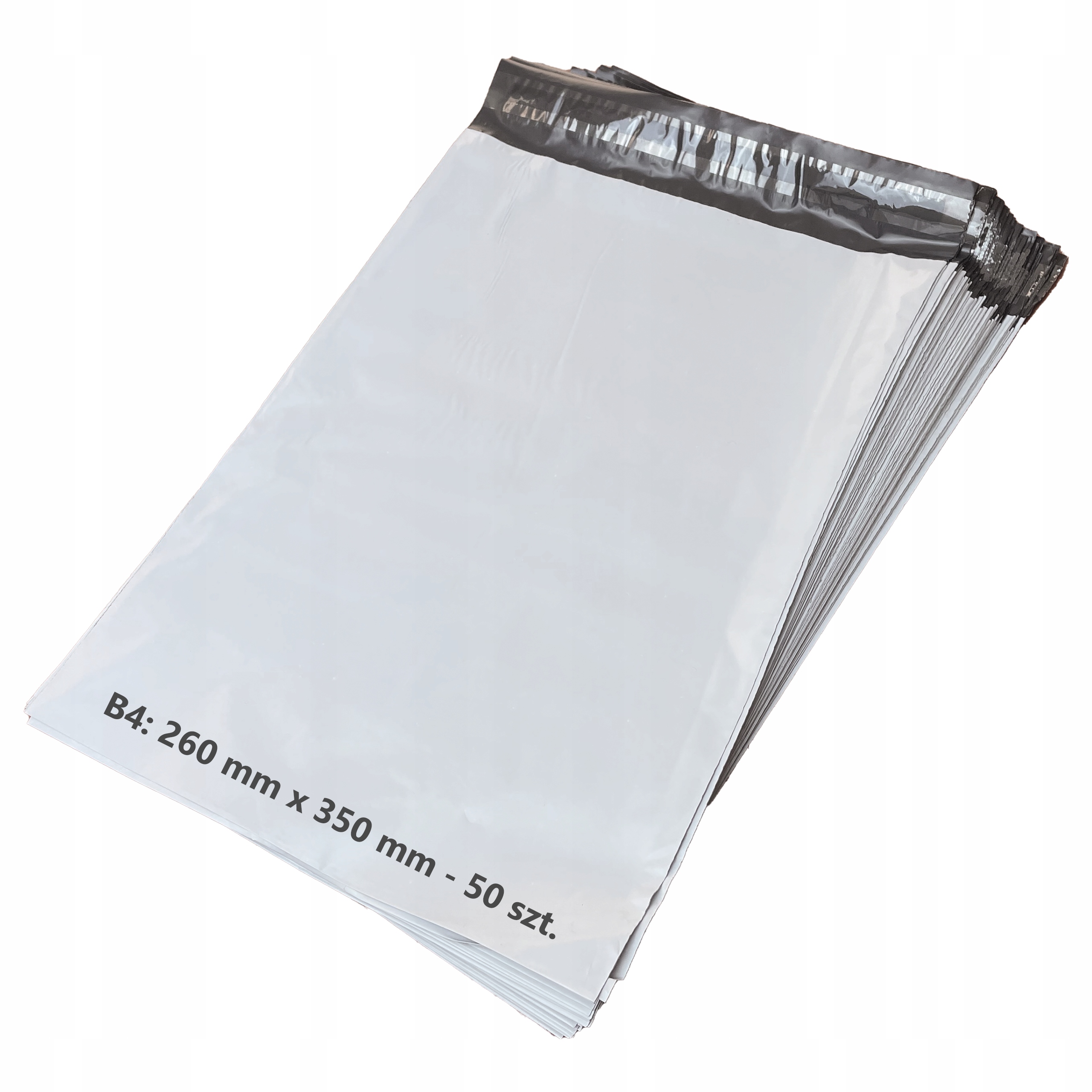 FOLIOPAKI KURIERSKIE 260 x 350 Koperty Foliowe Foliopak B4 MOCNE 1000 sztuk Marka Rajpak