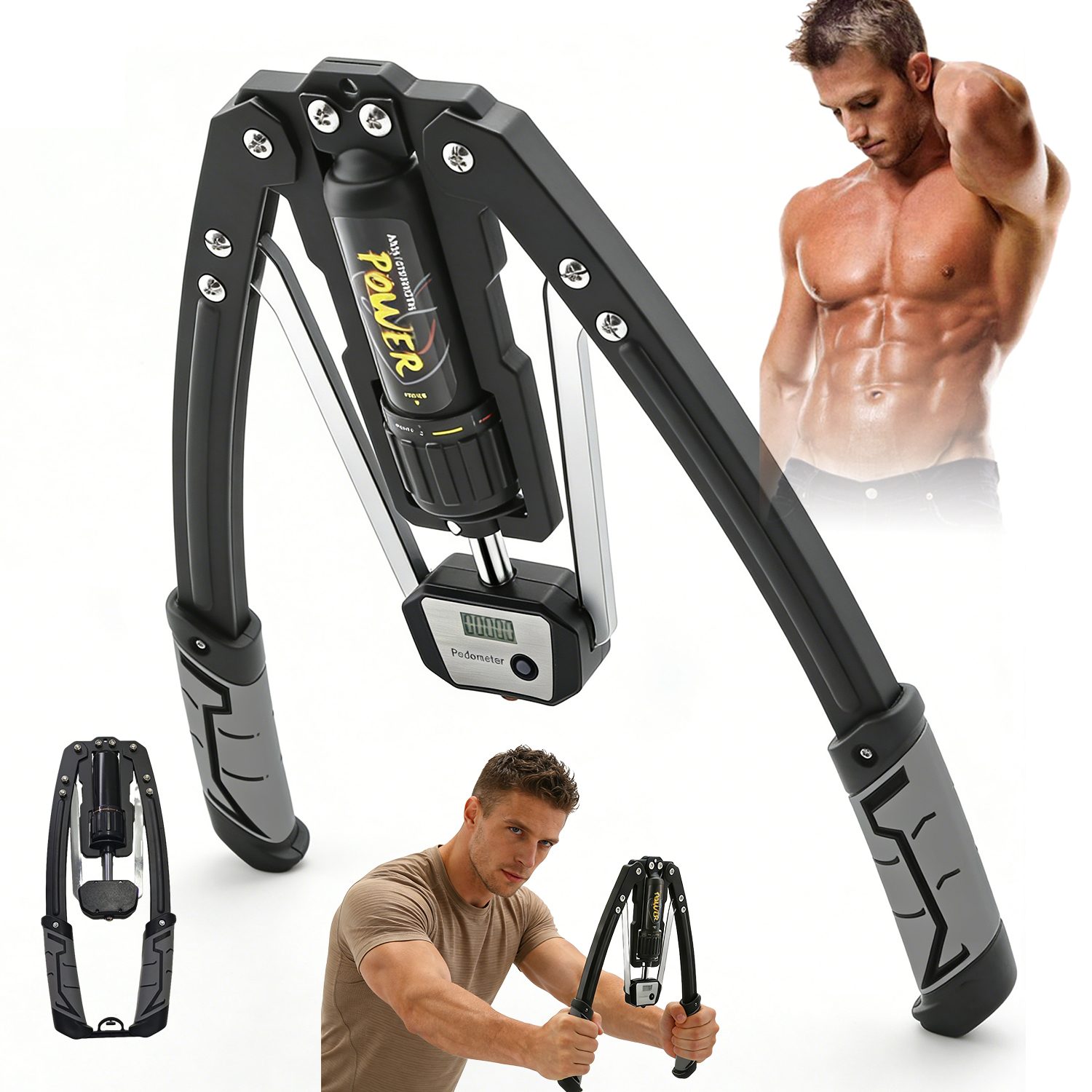 Ekspander Ściskacz Hydrauliczny Waga 10–200KG Trening Wysokointensywny