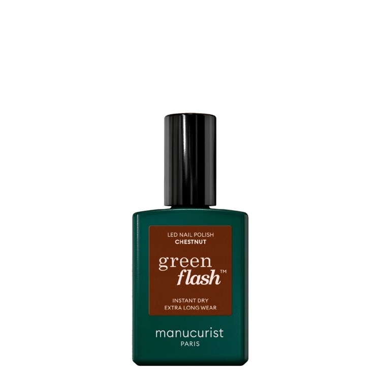 Manucurist Green Flash Nail Polish lak na nehty 15 ml Chestnut (22)