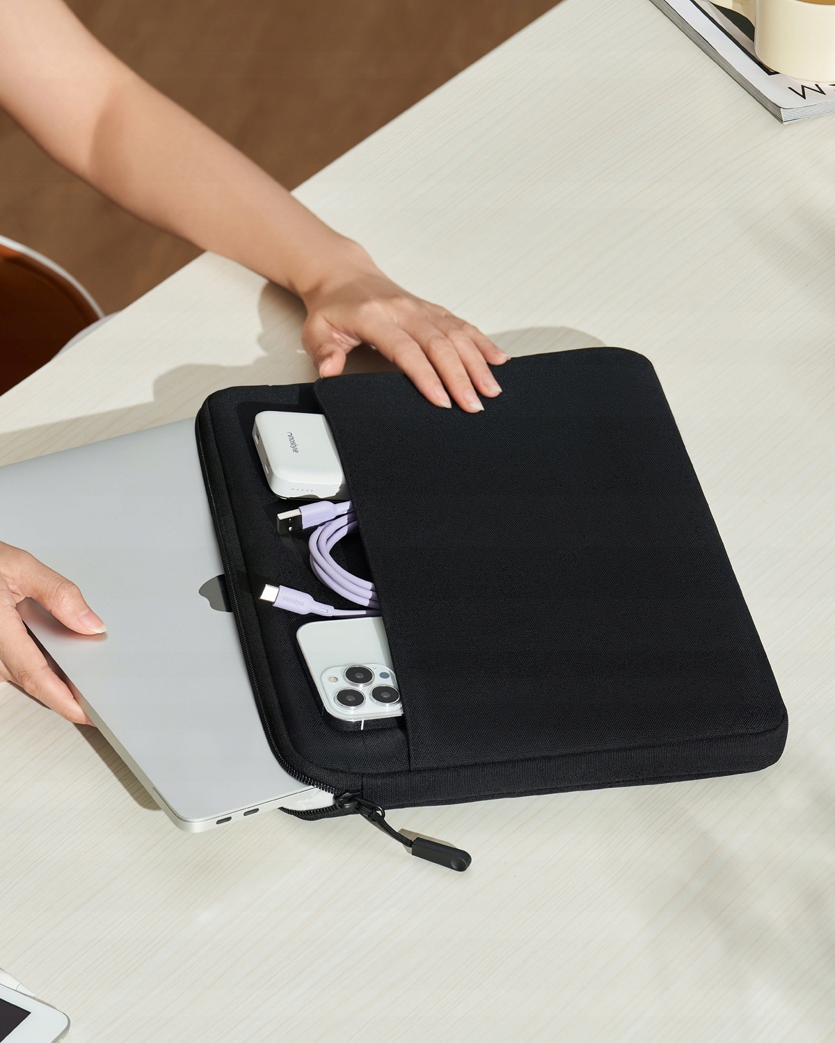 INNOSTYLE TORBA NA LAPTOPA 14" WODOODPORNA ETUI OMNIPROTECT SLIM FIOLETOWA Informacje o bezpieczeństwie CE