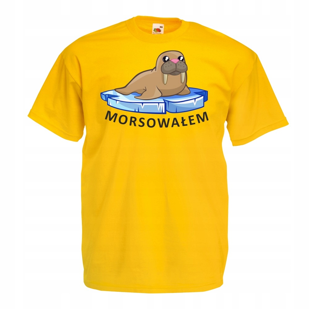 

Koszulka morsowałem morsy morsowanie L żółta
