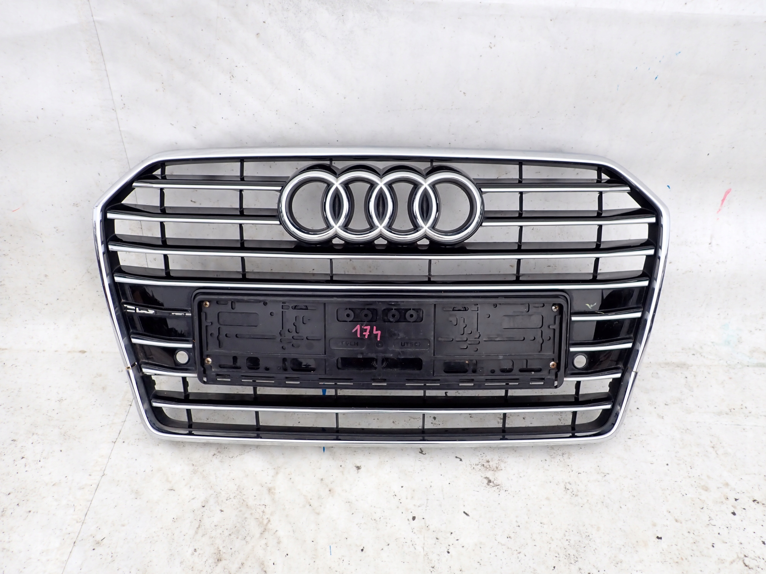 AUDI A6 C7 LIFT 14- grill grille radiator PDC
