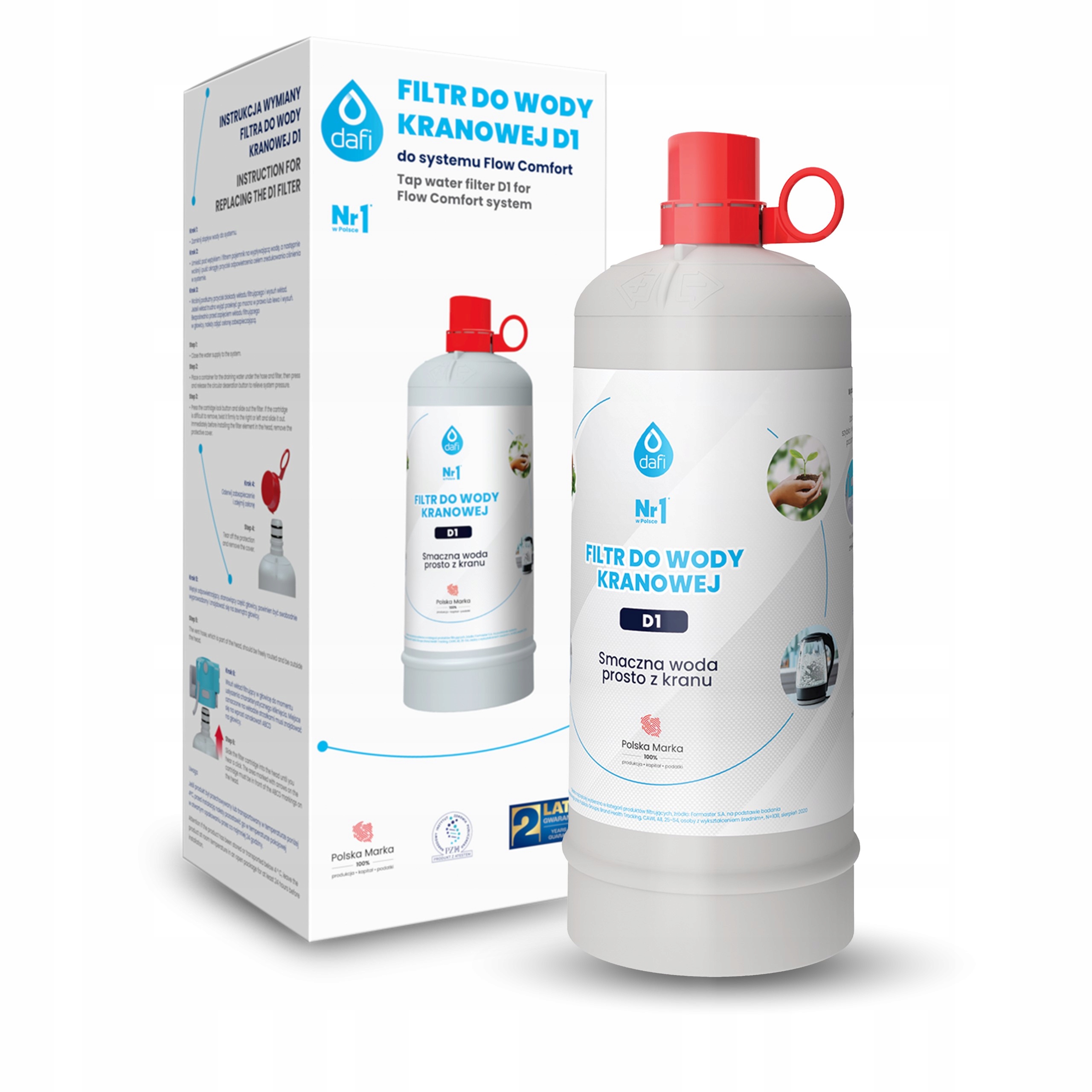 Filtr podzlewozmywakowy Dafi D1 do systemu Flow Comfort