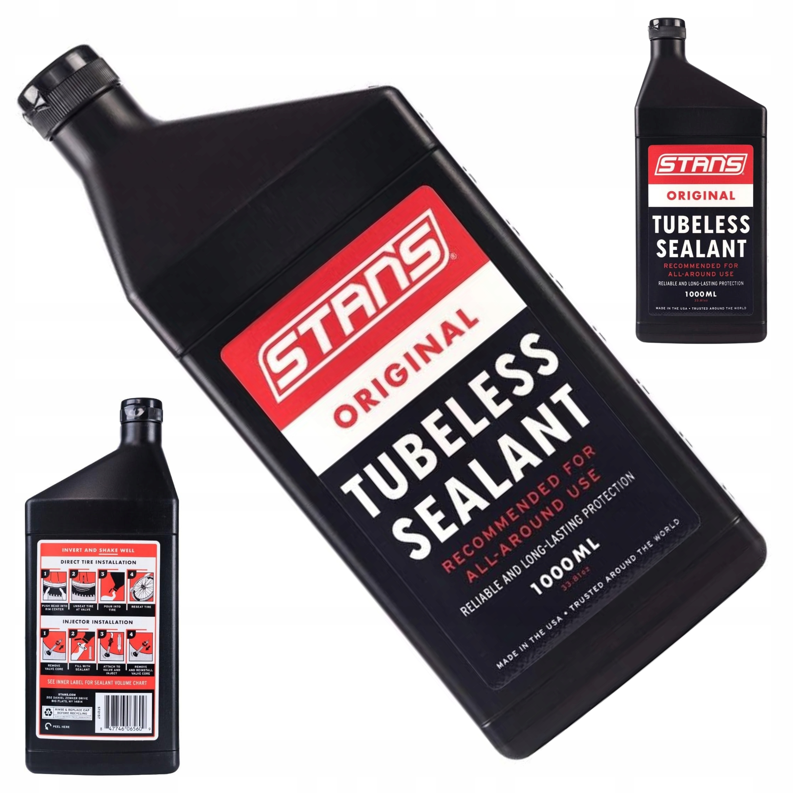 Mleczko Płyn Uszczelniający Tubeless Stan's No Tubes 1000 ml
