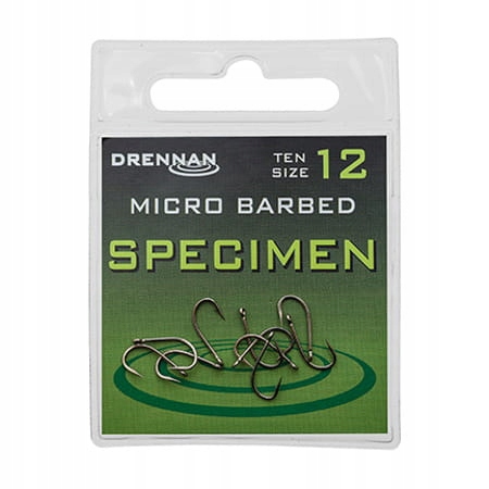 Haczyki z oczkiem Specimen roz. 16 Drennan