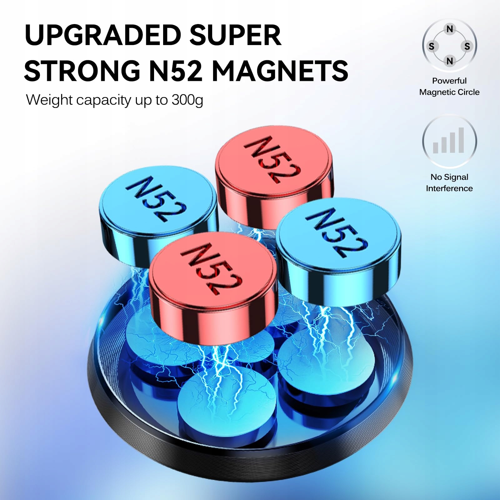 IVOLER 360° Magnetyczny Uchwyt Samochodowy Do Telefonu — miniatura 2