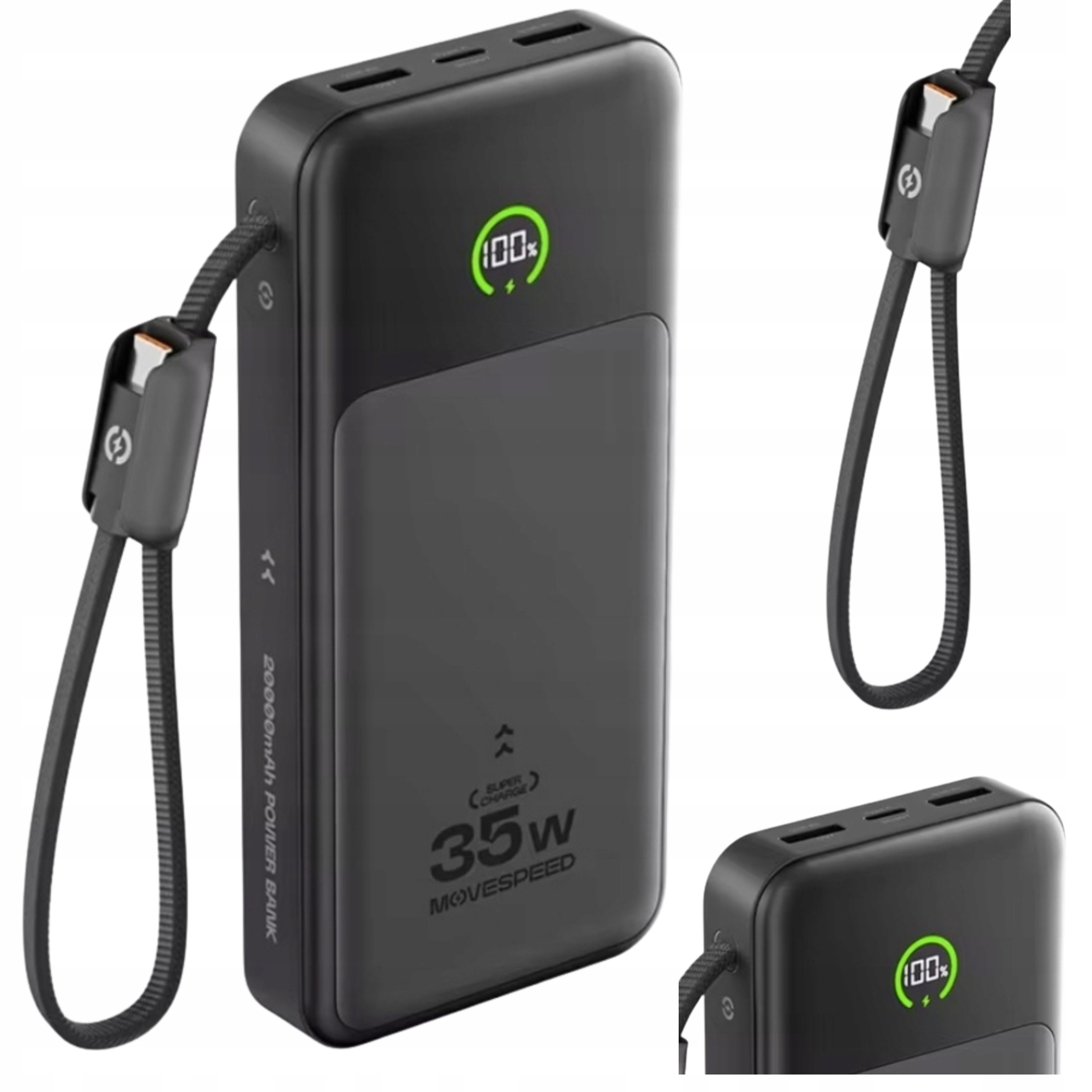Powerbanka s certifikací CCC 3C 20000 mAh China Compulsory Certificate Movespeed