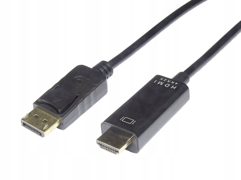 Kabel DisplayPort wtyk - HDMI wtyk 4K UltraHD 1.8m