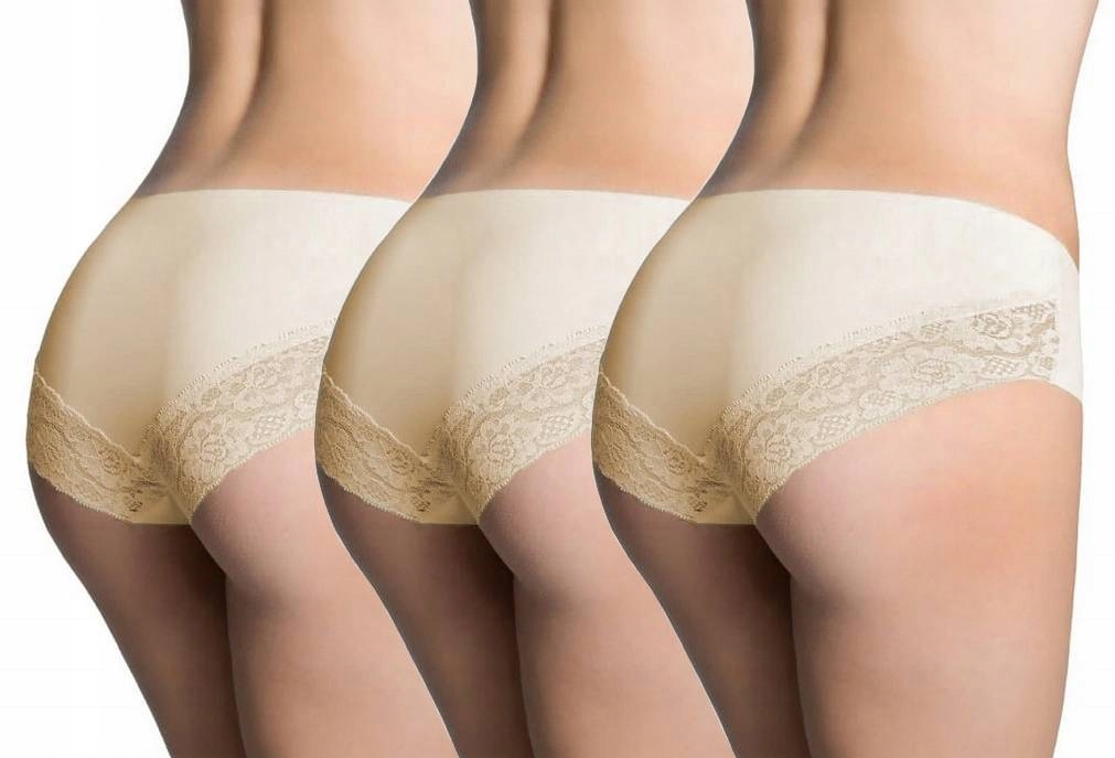 

3X Julimex Figi Damskie Cheekie Beżowe M