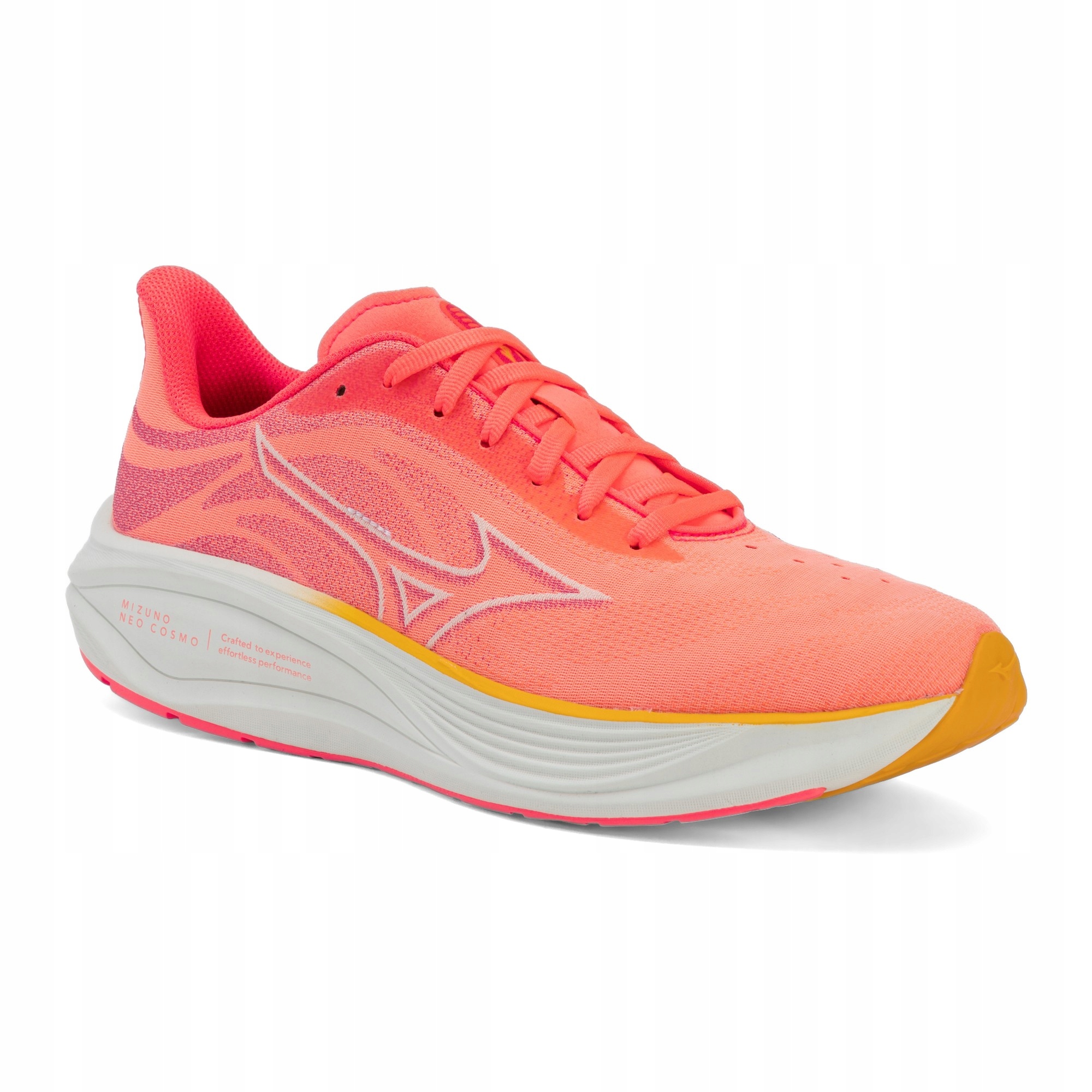 Dámské běžecké boty Mizuno Neo Cosmo striking coral/Snow White/citrus