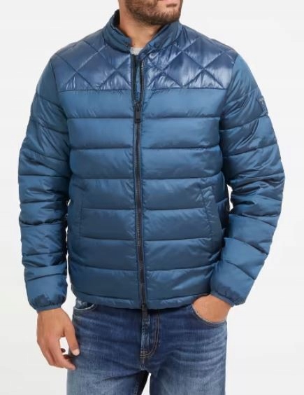 Guess kurtka M3BL12WF5C2 FB0Y niebieski S