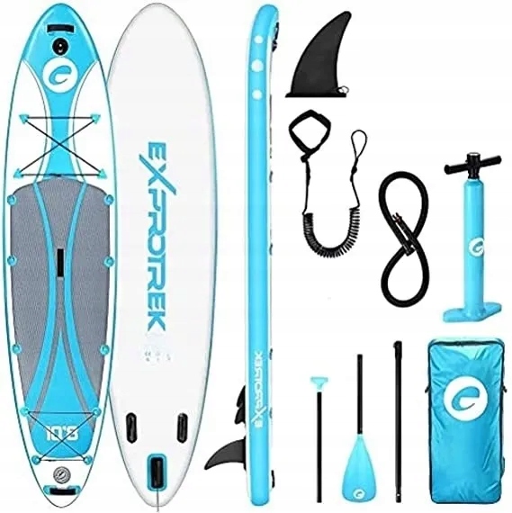 Sup Deska do Pływania Exprotrek Zestaw Plecak Wiosło 327cm