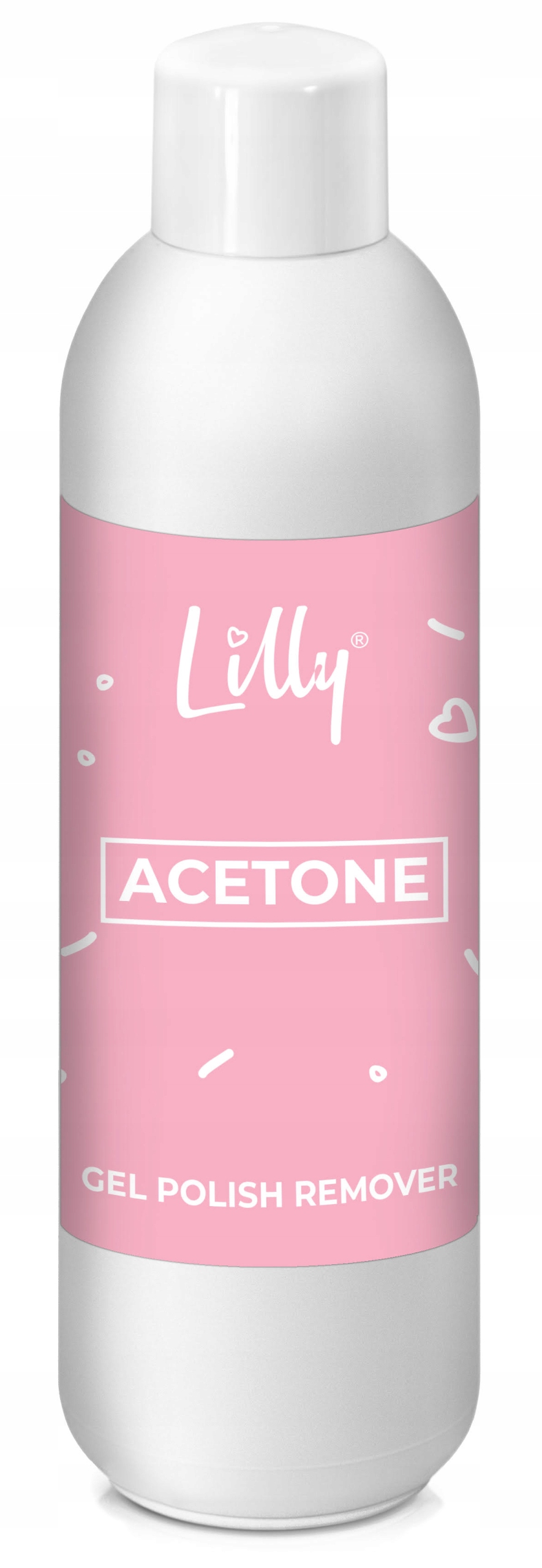 LILLY ACETON + CLEANER + WACIKI ZESTAW 1000 ML Zakres pojemności 1000 ml i więcej