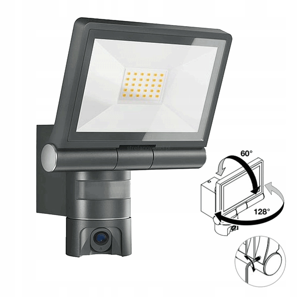 Halogen LED STEINEL XLED CAM1 21W KAMERA WiFi