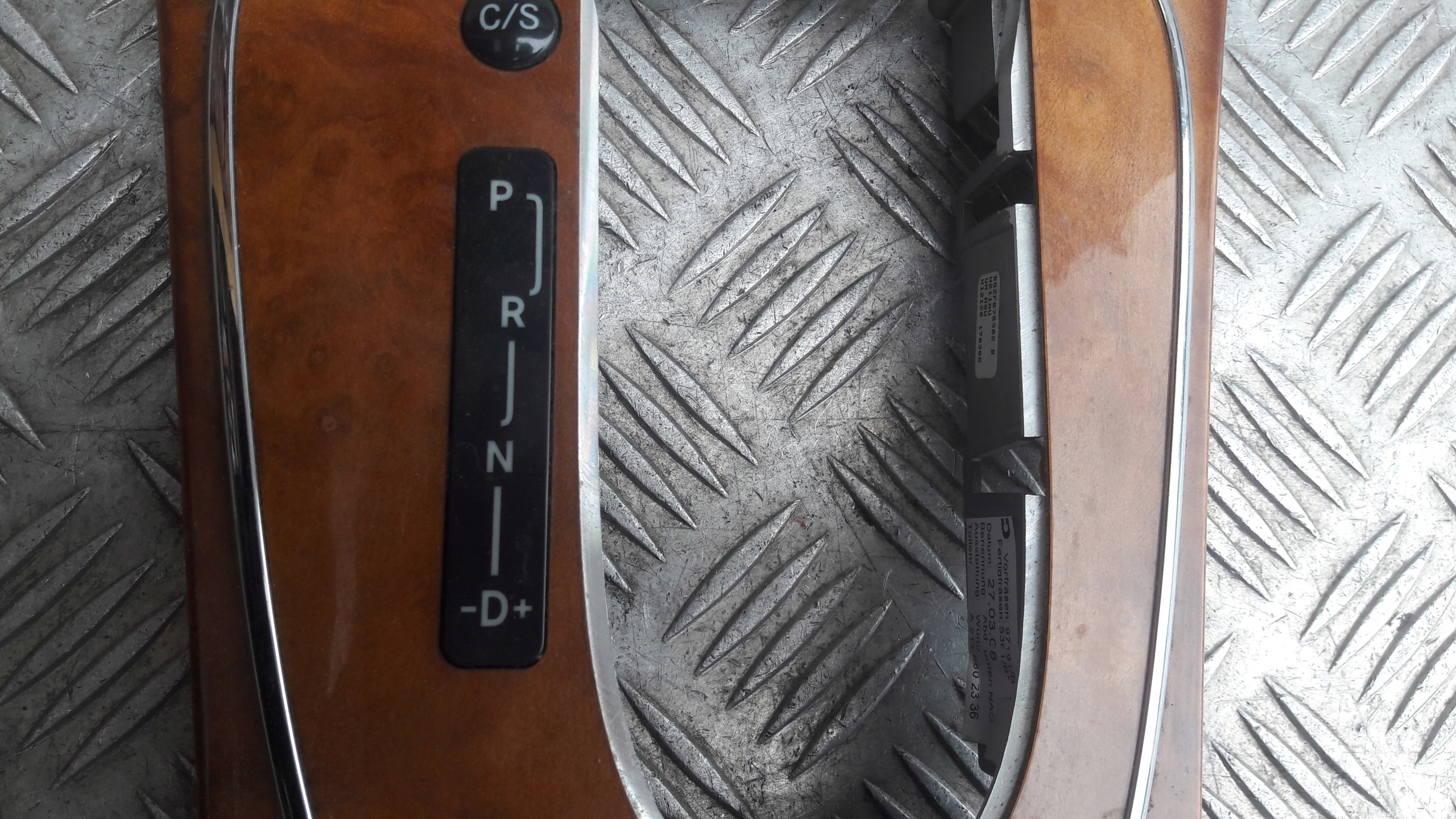 MERCEDES W211 switch DEKOR AUTOMAT sleeve