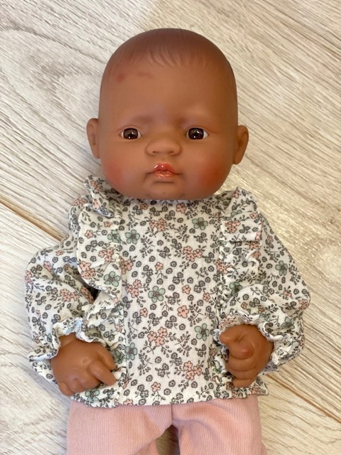 Ubranko dla lalki Miniland 32 cm spodenki i tunika Seria Miniland 32