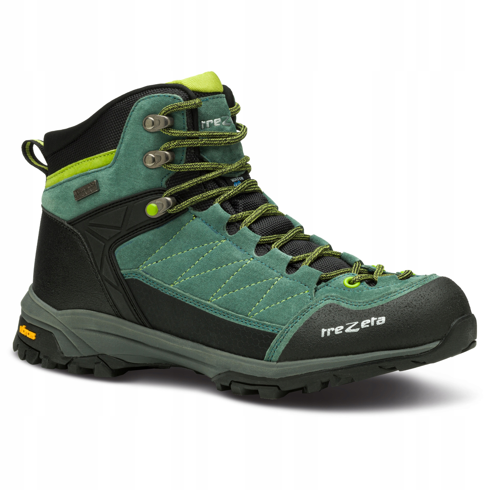 Buty trekkingowe męskie Trezeta Argo z membraną Wp zielone rozmiar 8