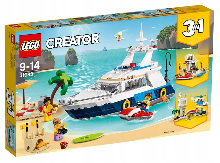 KLOCKI LEGO CREATOR 31083 PRZYGODY W PODRÓŻY