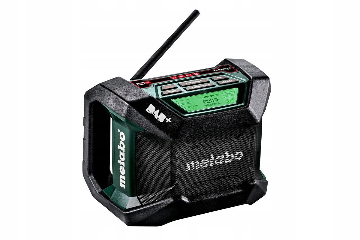 Metabo Akumulátorové rádio pro stavbu R 12-18 Dab+ Bt Carcass 600778850