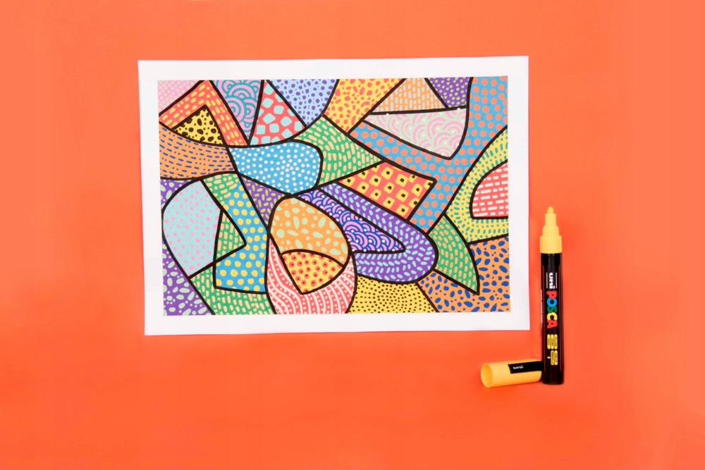 Marker UNI POSCA PC-5M słomiany żółty Kolor żółty