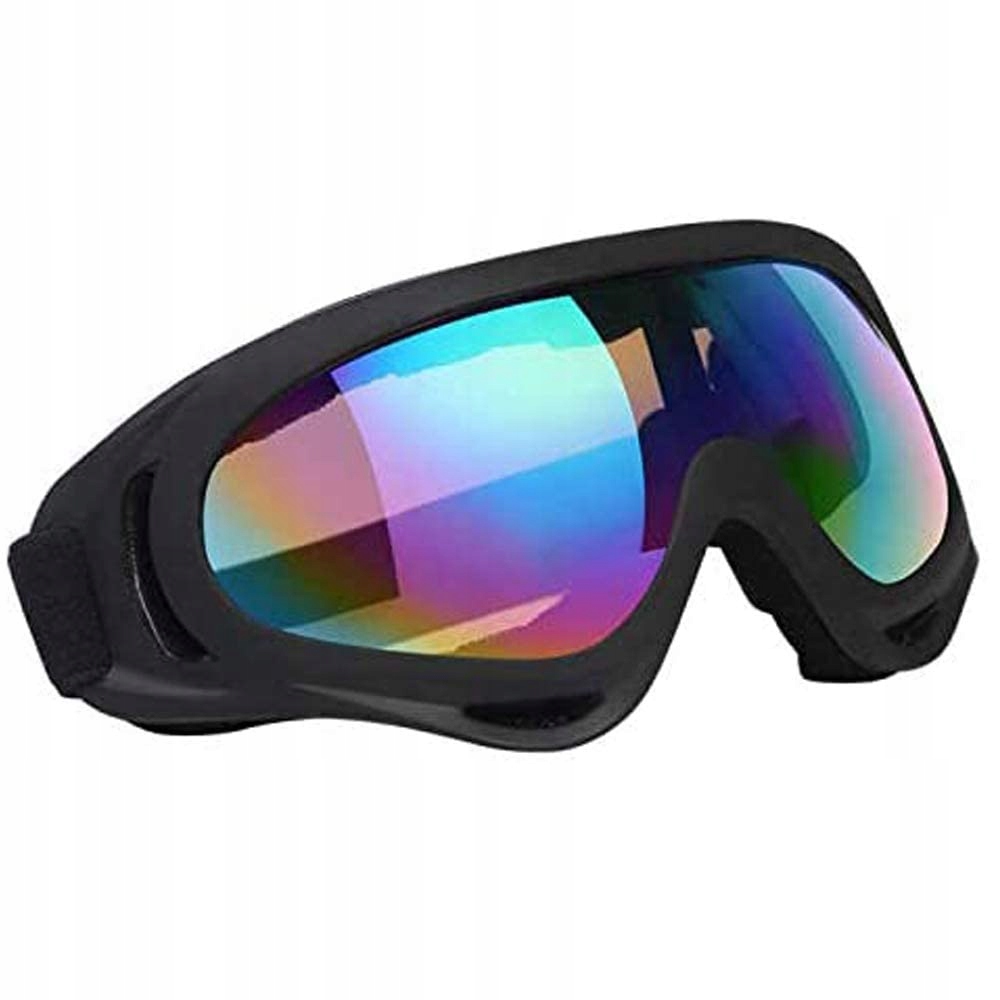 Gogle narciarskie snowboardowe UV400 przeciwmgielne do kasku unisex